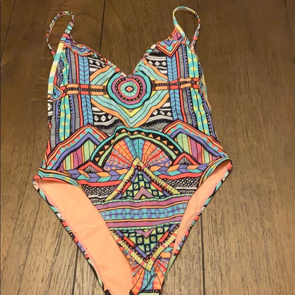 One piece with low back